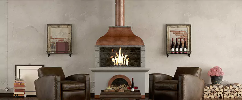 Thelin Hearth Products Providence Pellet Insert Fireplace Installation in North Tonawanda, NY