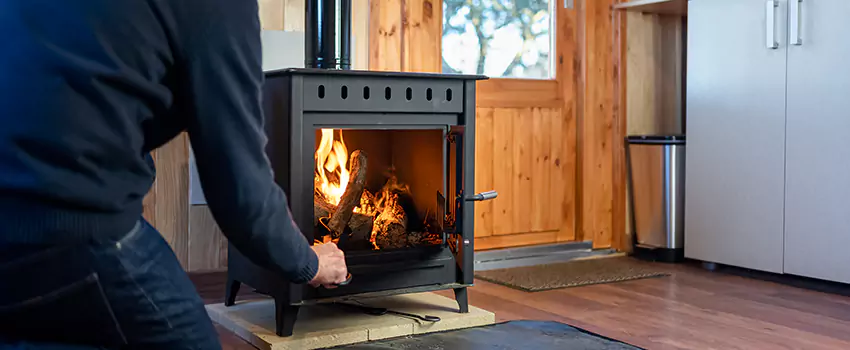 Open Hearth Wood Fireplace Installation in North Tonawanda, NY