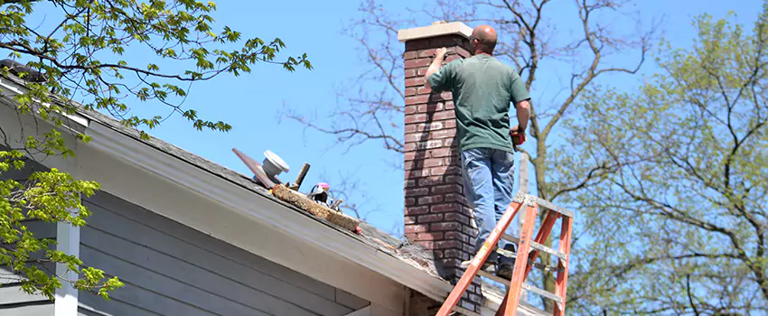 Vinyl and PVC Chimney Flashing Installation in North Tonawanda, NY