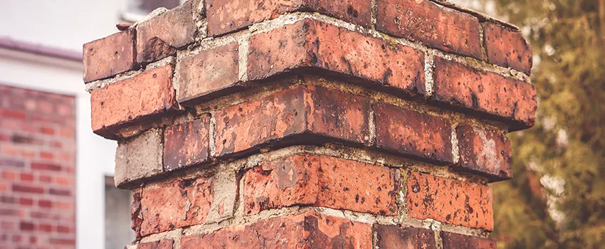 Cracked Chimney Bricks Repair Cost in North Tonawanda, New York