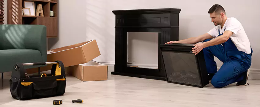 Old Rusted Metal Fireplace Repair And Replacement in North Tonawanda, NY